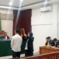 Saat saksi dihadirkan di sidang PN Palembang, Senin (26/9/2026)