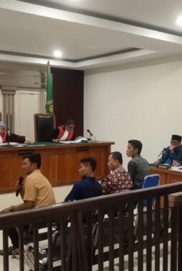 Saksi Bantah BAP di Sidang Korupsi Dana Desa Lubuk Muda, Hakim Beri Peringatan