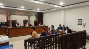 Saat para saksi dihadirkan disidang PN Tipikor Palembang, Selasa (27/10/2026)