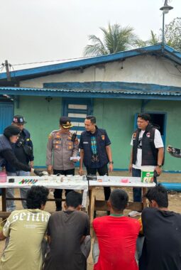 Gerebek Dua Lokasi di Tangga Takat, Enam Warga Positif Narkoba