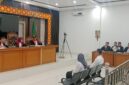 Saat dua terdakwa dihadirkan disidang PN Tipikor Palembang, Rabu (28/10/2026)