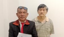 Foto kuasa hukum Korban, Marulam Simbolon,SH saat ditemui di PN Palembang, Rabu (28/10/2026)
