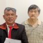 Foto kuasa hukum Korban, Marulam Simbolon,SH saat ditemui di PN Palembang, Rabu (28/10/2026)
