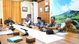 fhoto : rapat persiapan dan pemenuhan kelengkapan data pembentukan bumn di kota pagar alam