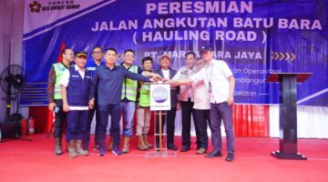 Jalan Khusus Batubara PT Marga Bara Jaya Diresmikan di Muba