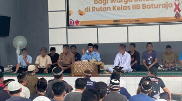 Bersama MUI, Warga Binaan Rutan Baturaja Tingkatkan Kemampuan Membaca Al-Quran
