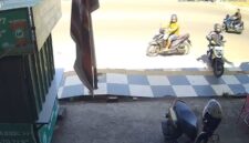 Foto pelaku terekam cctv