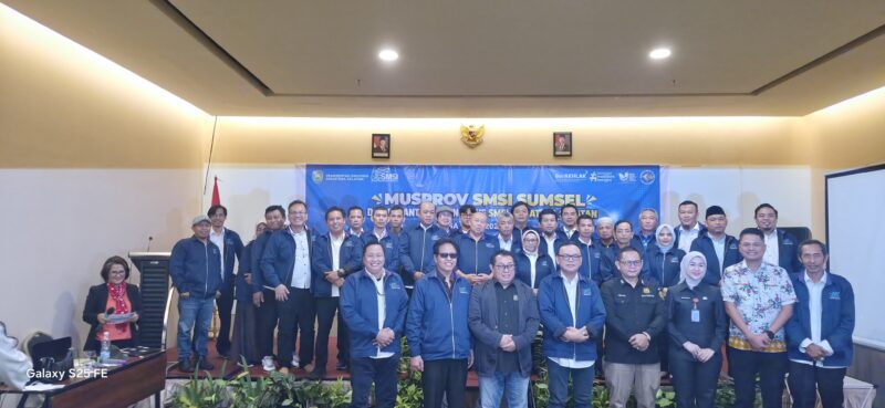 Jon Heri Kembali Pimpin SMSI Sumsel Secara Aklamasi, Joncik Muhammad Tekankan Soliditas dan Profesionalisme
