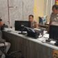 Foto korban membuat laporan Polisi